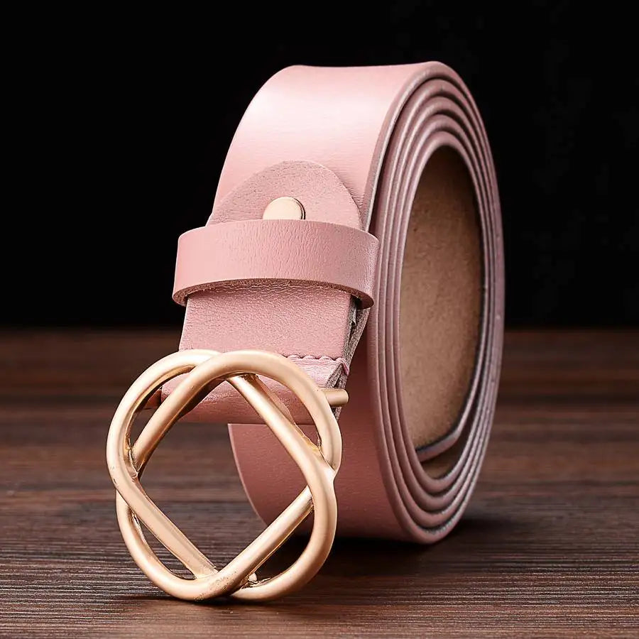 Female Belt New Classic Leather Belts for Women Brand Women Waistband Ceinture Femmes Women Belts 3.3cm Length:95-120cm