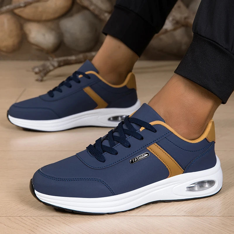 Chaussures Sport Homme Imperméables – Cuir & Tennis