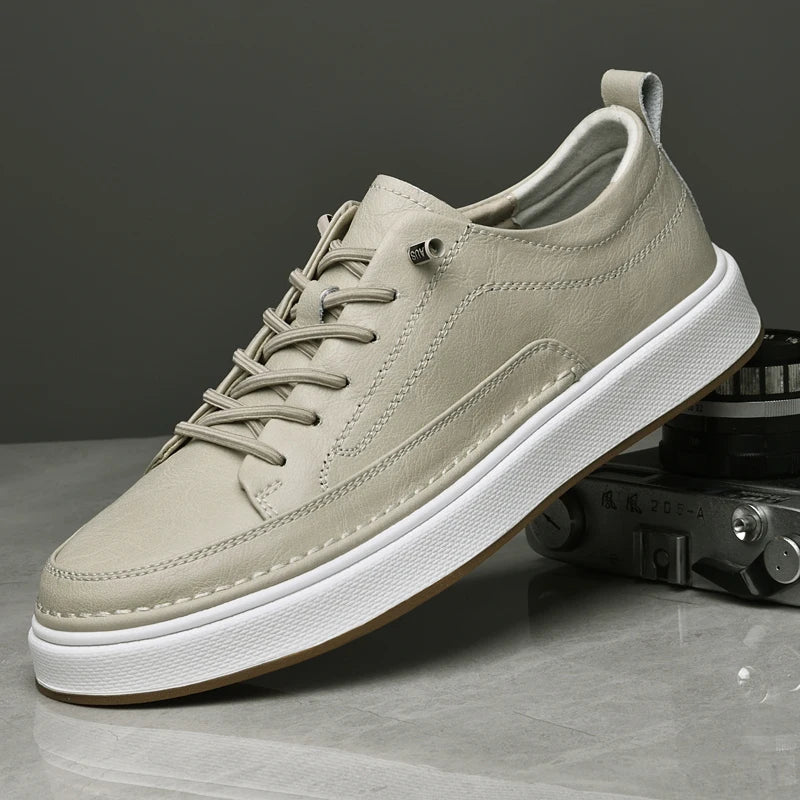 Mocassins Homme Cuir Véritable — Semelle Souple