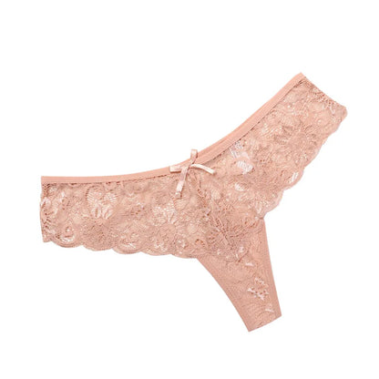 Culotte Femme en Dentelle Transparente