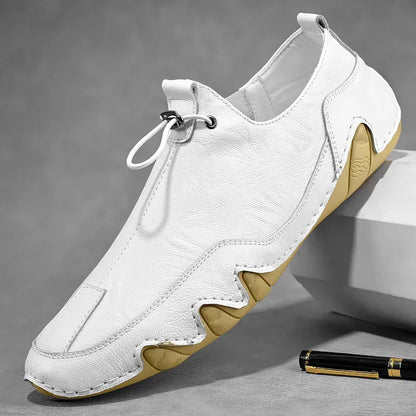 Mocassins Homme Cuir Véritable — Confort Souple