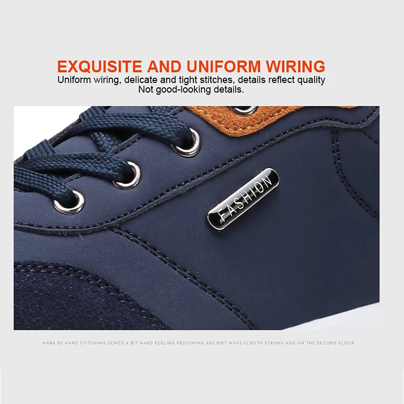 Baskets Sport Cuir Homme — Respirantes & Légères
