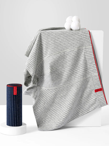 Lot de 4 Boxers Homme Rayés - Confort Respirant - porte