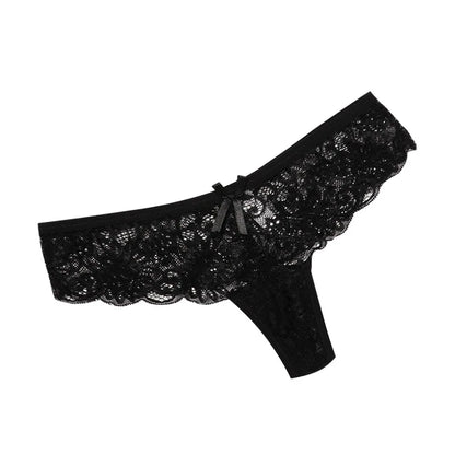 Culotte Femme en Dentelle Transparente