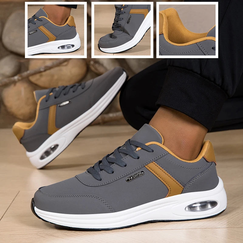 Chaussures Sport Homme Imperméables – Cuir & Tennis