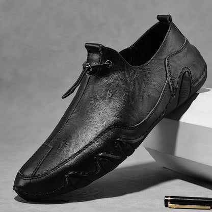 Mocassins Homme Cuir Véritable — Confort Souple