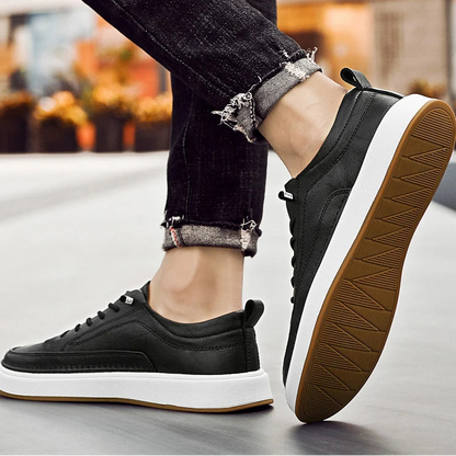 Mocassins Homme Cuir Véritable — Semelle Souple