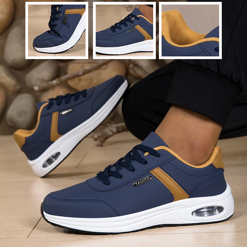 Chaussures Sport Homme Imperméables – Cuir & Tennis