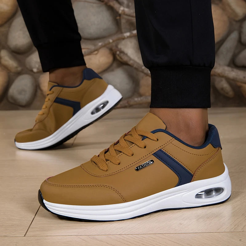 Chaussures Sport Homme Imperméables – Cuir & Tennis