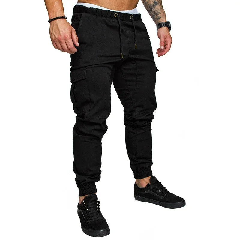 Pantalon Homme Hip Hop – Grandes Poches, Coupe Harem Streetwear
