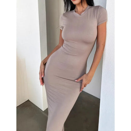 Robe Longue Moulante Femme