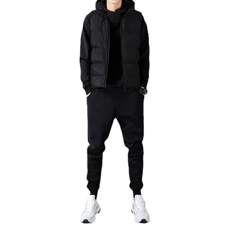 Gilet Sans Manches Homme Matelassé – Col Montant Zippé