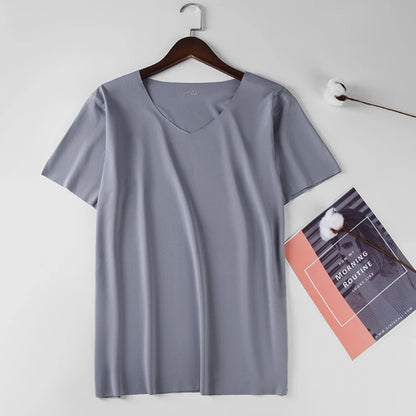T-shirt Homme Col V