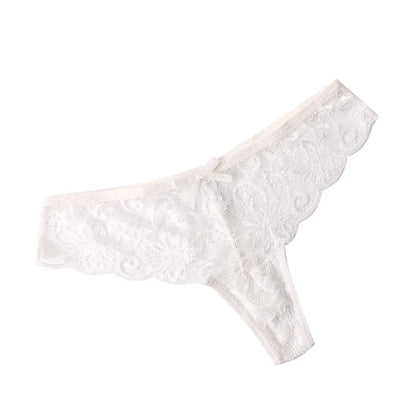 Culotte Femme en Dentelle Transparente