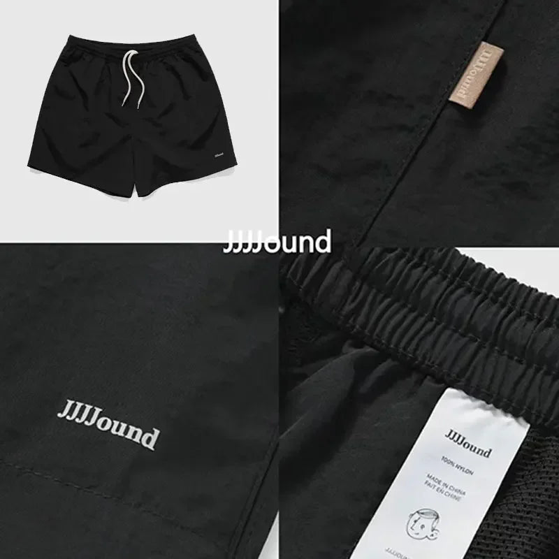 Short Nylon Homme Séchage Rapide – Cordon Ajustable Sport