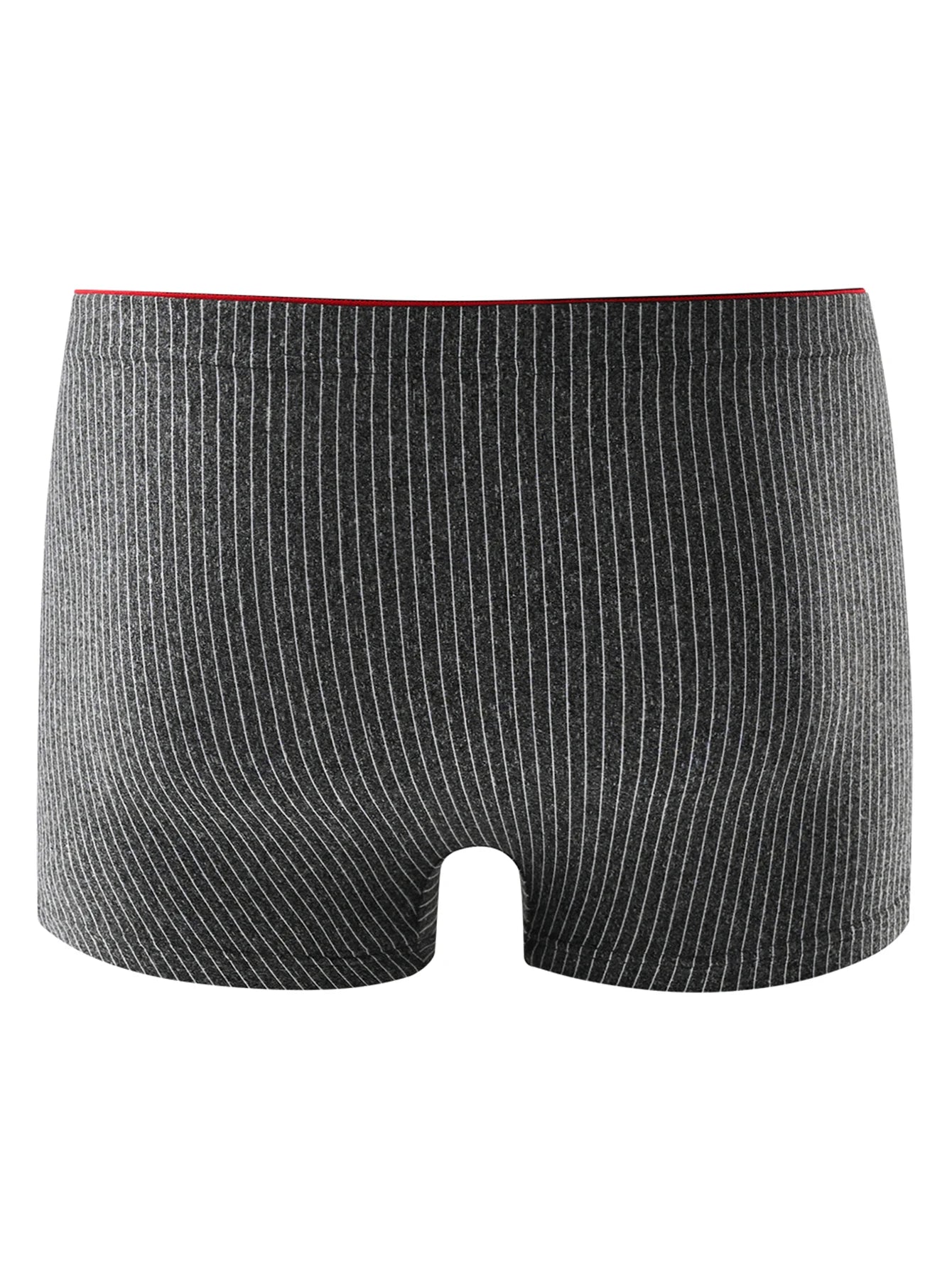 Lot de 4 Boxers Homme Rayés - Confort Respirant - vue de dos