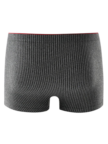 Lot de 4 Boxers Homme Rayés - Confort Respirant - vue de dos
