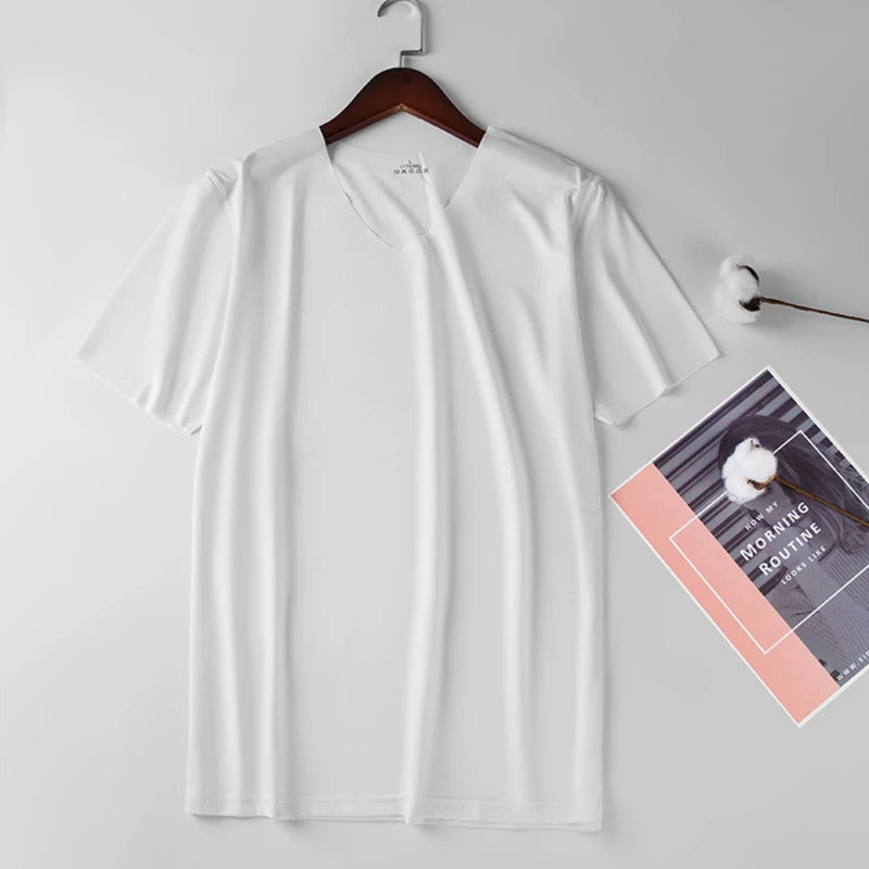 T-shirt Homme Col V