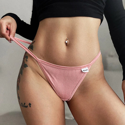 String Femme en Coton