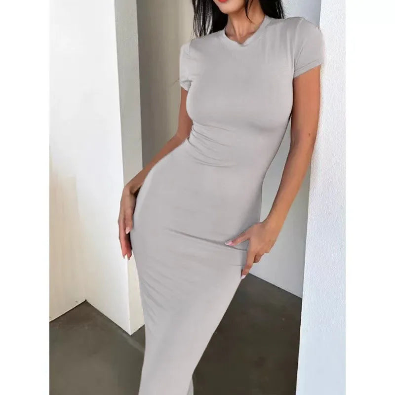 Robe Longue Moulante Femme