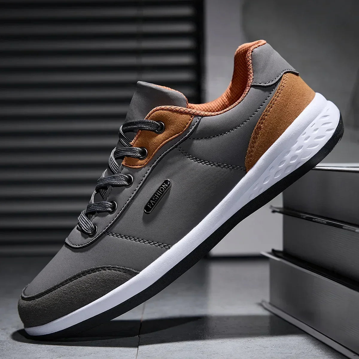 Chaussures homme imperméables portées